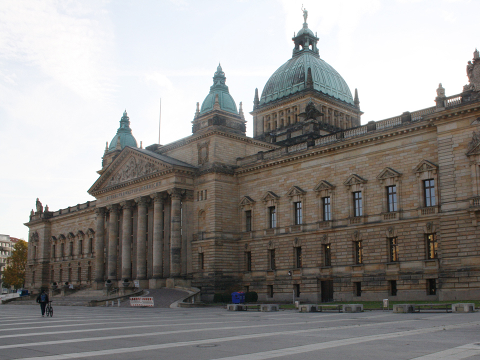 Das Reichsgerichtsgebäude, heute Bundesverwaltungsgericht