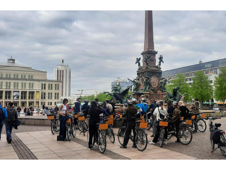 Mendebrunnen in der Innenstadt